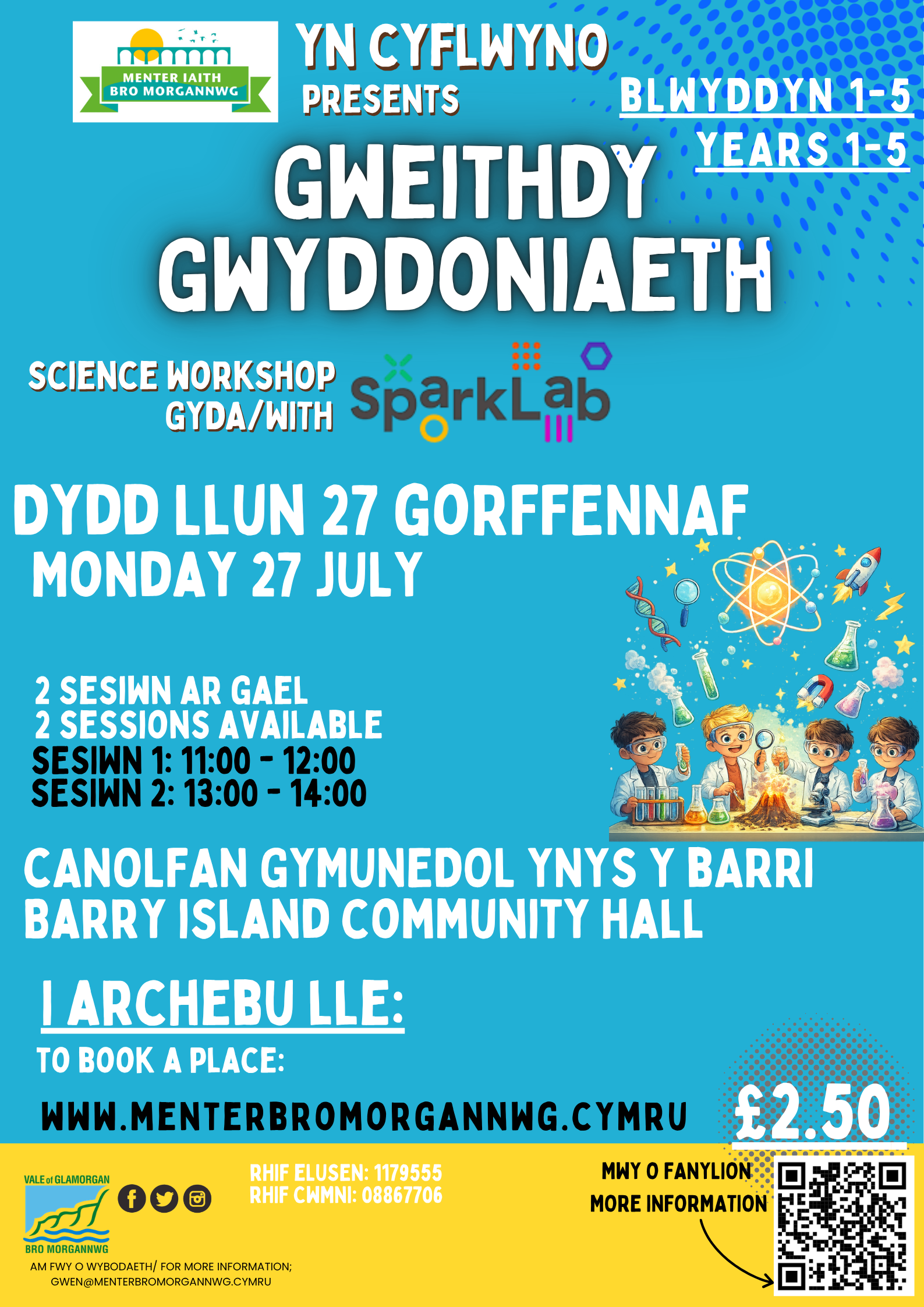 Science Workshop Sparklabs Session 1 - 11:00-12:00